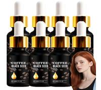 Aceite de semilla negra de café para la piel del rostro, aceite suave y ligero, suero nutritivo e hidratante para la piel del rostro y el cuerpo, aceites de masaje de celulitis, no graso y ligero, 30