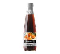 Aceite de Sésamo Puro 295 ml en Botella de Vidrio Toque Aromático para Cocina Asiática Wok Ramen Ensaladas Marinados y Salsas