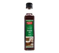 Aceite de sésamo tostado 100% 250 ml, aroma intenso y sabor a nuez para cocina asiática, wok, ramen, ensaladas y aderezos