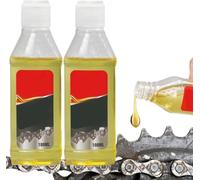 Aceite de sierra a cadena de 2 piezas,Lubricante de aceite de sierra a cadena de 100 ml,Lubricante penetrante profundo inoxidable de disolvente sintético,Para mecanismo de bloqueo