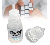 Aceite de Silicona para Cubo mágico,lubricante de Aceite de Silicona Transparente de 3 ml para Cubo mágico,para Mejorar la Velocidad del Cubo mágico,Cubo lubricante para Evitar el óxido(Transparente)