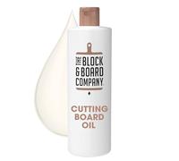 Aceite de tabla de cortar especializado de The Block & Board Company - Aceite mineral de grado alimenticio para tablas de cortar y bloques de carnicero - Limpia, sella e hidrata - Incoloro, inodoro,
