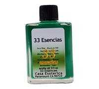 Aceite de unción espiritual de CASA ESOTERICA MAGICK SPACE de 33 esencias, para protección, curación y éxito, 0.5 onzas líquidas (paquete de 1)