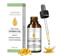 Aceite de vitamina E, aceite de vitamina E orgánico para cosméticos, Bio Vit E gotas de aceite para cicatrices, cara y cuerpo, ingredientes naturales, reafirmante la piel, 30 ml