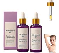 Aceite Depilatorio, Aceite de Maracuyá para el Cuidado Post Afeitado, Reduce la Irritación, Hidrata y Calma. Sérum para el Cuidado de la Piel, para Diversos Tipos de Piel.