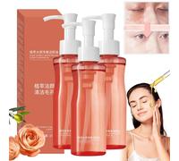Aceite Desmaquillante Deep Clean Balancee, Aceite Desmaquillante Para El Control De Poros, Aceite Desmaquillante Suave Para El Rostro, Para Todo Tipo De Pieles (3pcs)