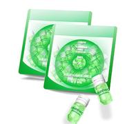 Aceite Desmaquillante Ojos Y Cara, Cápsulas De Aceite Limpiador Natural, Minibotellas, Coreano Desechables, Aceite Desmaquillante Portátil, Para Todo Tipo De Piel, Aptas Para Viajes(2-bag(green bottle