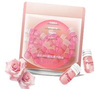 Aceite Desmaquillante Ojos Y Cara, Cápsulas De Aceite Limpiador Natural, Minibotellas, Coreano Desechables, Aceite Desmaquillante Portátil, Para Todo Tipo De Piel, Aptas Para Viajes(1-bag(pink bottle)