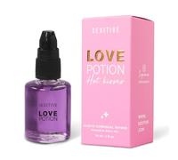 Aceite erótico besable afrodisíaco. Para besos íntimos estimulantes. Sabor a algodón de azucar, para que te besen donde tu quieras. Efecto Calor. LOVE POTION Cotton Candy - 30 ml
