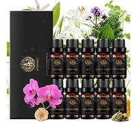 Aceite esencial 100 % puro y natural APHORSMILE EU, sándalo/romero, botellas de 2/10 ml, mejor efecto de los nervios calmantes mejora la memoria analgésica diurética