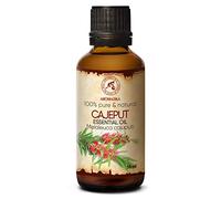 Aceite Esencial Cajeput 50ml - Melaleuca Cajaputi - Aromaterapia - 100% Puros Aceites Cajeput para Cuidado de Piel y Cuerpo - Difusor - Fragancia en Habitación