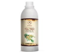 Aceite Esencial de Árbol de Té 1000ml - Melaleuca Alternifolia - Australiano - Aromaterapia - 100% Puro Aceite de Árbol de Té para Cuidado de Piel y Cabello - Difusor - Sauna