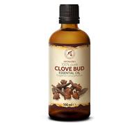 Aceite Esencial de Clavo de Olor 100 ml - Eugenia Caryophyllus - Natural y Puro - Aceites Esenciales para Difusores - Fragancias para el Hogar - Jabones y Velas - Sauna - Aroma fresco - Aromaterapia