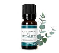 Aceite Esencial de Eucalipto 100% Puro y Natural - 10ml - Aroma Fresco y Revitalizante - Ideal para Aromaterapia, Difusor, Masajes y Bienestar - SLSIOM WORLD