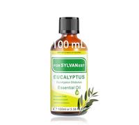 Aceite Esencial de Eucalipto 100ml - 100% Natural para Difusor, Humidificador, Aromaterapia, Masajes, Ducha, Baño, Velas y Jabones