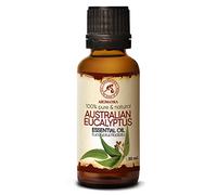 Aceite Esencial de Eucalipto Australiano 30ml - Eucalyptus Radiata - Natural y Puro - Aceites Esenciales para Difusores - Fragancias para el Hogar - Jabones y Velas - Aroma a Eucalipto - Aromaterapia
