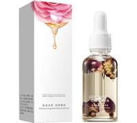 Aceite esencial de flor de rosa seca,Aceite de masaje de drenaje linfático,Esencia adelgazante anticelulítica,Logra un cuerpo más firme y suave para todo tipo de piel