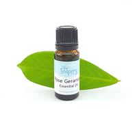 Aceite esencial de geranio de rosa, 10 ml, 100% puro y natural