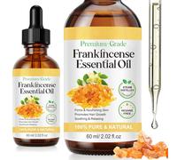 Aceite Esencial de Incienso Puro 60ml, Frankincense Oil para Facial, Cabello, Piel, Difusor, Aromaterapia, Masaje, Cuidado de la Piel