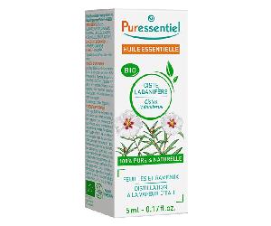 Aceite esencial de jara orgánica Puressentiel 5 ml