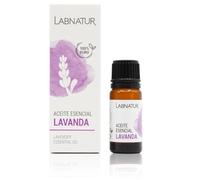 Aceite Esencial de Lavanda 100% Puro 10ml Labnatur. Aceite Perfumado sin Diluir, Natural, Relax, Alivio, Sueño, Piel, Cuerpo, Masaje, Aceites Naturales