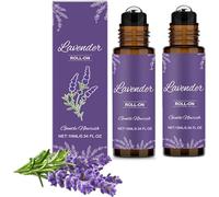 Aceite esencial de lavanda enrollable, calmante y relajante, portátil, cuidado de la bola de plantas, alivio del estrés y la ansiedad, para difusor humidificador y bienestar