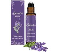 Aceite Esencial de Lavanda Roll-On, 10 ml. Diseño portátil. Relaja tu mente y cuerpo. Ideal para aromaterapia y puntos de pulso. Absorción rápida. No graso. Aporta una sensación refrescante.