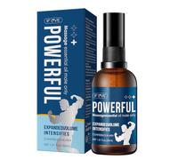 Aceite Esencial de Masaje Natural Extra Power Strength para Hombres-Aceite para una Gran Fuerza Mejorada y un Rendimiento Prolongado, Aceites esenciales para el cuidado diario de los hombres-30 ml