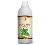 Aceite Esencial de Menta 1000ml - Mentha Piel perita - Aromaterapia - Fragancia para Hogar - 100% Puro para Cuidado Cuerpo - Difusores - Sauna - Relajación - Calmante