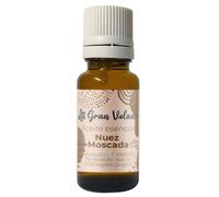 Aceite Esencial de Nuez Moscada Puro 100% Natural | Aroma Cálido y Especiado para Masajes y Alivio de Dolores Musculares Leves