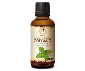 Aceite Esencial de Orégano 50ml - Origanum Vulgare - Intensivo para Aromaterapia - Fragancia Hogar - Difusor - Relajación - Cuidado Piel - Velas