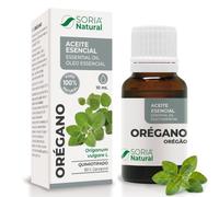Aceite Esencial de Oregano Quimiotipado 80% Carvacrol - 100% Puro y Natural Origanum Vulgare - Uso Tradicional en Aromaterapia y Bienestar - Frasco Gotero 10 ml Soria Natural