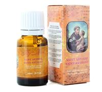 Aceite esencial de San Antonio perfumado miel rosa, 10 ml - Aceite religioso - Culto cristiano