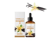Aceite esencial de vainilla orgánica: aceite esencial de vainilla natural para piel, cuerpo y cabello, aroma dulce y cálido, aceite perfumado de larga duración, ideal para velas, jabones, difusores y