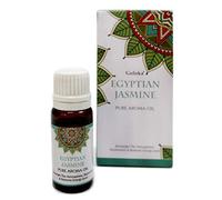 Aceite esencial Jazmín. Bote oscuro de cristal. Tapón de rosca con dosificador. 10 ml.