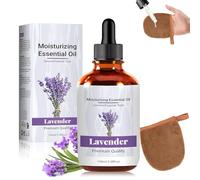 Aceite Esencial Lavanda, Aceite de Lavanda Aceite Lavanda Aceite Esencial Puro Esencia de Lavanda Lavender Essential Oil Oleos Essenciais Para Difusor Adecuado Para Masajes Corporales, 100 ml
