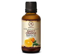 Aceite Esencial Naranja Dulce 50ml - Citrus Sinensis - Brasil - 100% Puro y Natural para Aromaterapia - Baño - Cuidado Corporal - Bienestar - Cosmética - Relajación - Masaje
