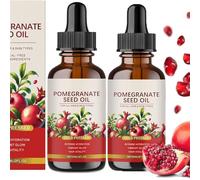 Aceite esencial natural de semillas de granada para una hidratación profunda, adiós a la piel grasa y áspera, antienvejecimiento adecuado para imperfecciones y manchas oscuras (2 PCS)