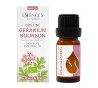 Aceite Esencial Orgánico De Geranio Bourbon Essences Bulgaria 10 Ml