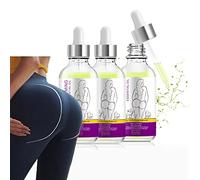 Aceite esencial para levantamiento de glúteos Hipup, aceite esencial orgánico natural para reafirmar los glúteos para mujeres, aceite de masaje firme para glúteos más grandes (3pcs)