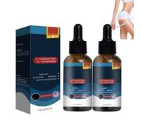 Aceite esencial para moldear el cuerpo, aceite de contorno abdominal, mejora tu metabolismo, fácil de usar, adelgazar gotas, aceite de masaje con extracto de pérdida de peso (60 ml, 2 unidades)