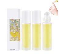 Aceite esencial triple para manos y pies, aceite esencial para el cuidado de manos y pies, hidrata tus manos y pies, aceite de manos y pies, aceite de esencia hidratante de bola rodante de 10 ml (3
