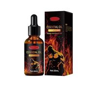 Aceite Esencial Vitalidad para Hombres, Aceite Esencial para el Cuidado Masculino 30 ml, Fórmula Natural, Alivia la Energía y la Fatiga, Masaje Diario, Alivia el Estrés, 100% Extractos Vegetales