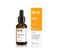 Aceite facial Q+A Super Food. Un aceite facial que mejora el aspecto de la piel gracias a sus ingredientes 100% naturales. 30 ml/1 fl.oz
