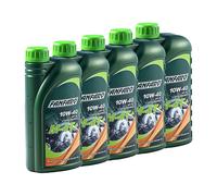 Aceite FANFARO 5x 1Liter M-4T+ 10W-40 Api Sl para Suzuki Sachs Yamaha Triumph