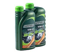 Aceite FANFARO M-4T+10W40 Api Sl 2x 1Liter para Kawasaki Yamaha Suzuki Honda
