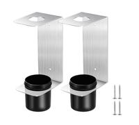 Aceite Funnel Rack, Fluid Drip Organizer Mount System, 2 piezas Workshop Tool Holder Bracket Set, Automotive Maintenance Storage Device, for Garage Vehicle Racing Trailer Mechanic Use