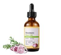Aceite hidratante para el cabello | 59 ml de aceite en spray para cabello encrespado | Cuidado fortalecedor para el cabelludo dañado cabello seco rizado quebradizo hombres mujeres salón en casa