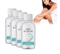 Aceite hidratante para la piel de ducha y tratamiento después de la ducha y aceite de baño emoliente, cara de absorción rápida y cuidado corporal para hidratar, Nourish and Help Anti-Wrinkle for