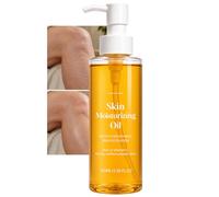Aceite hidratante para la piel para tez seca y áspera, elixir corporal ligero después del cuidado de la ducha, fluido corporal con vitamina C para una textura de tez de aspecto desigual (1 unidad)